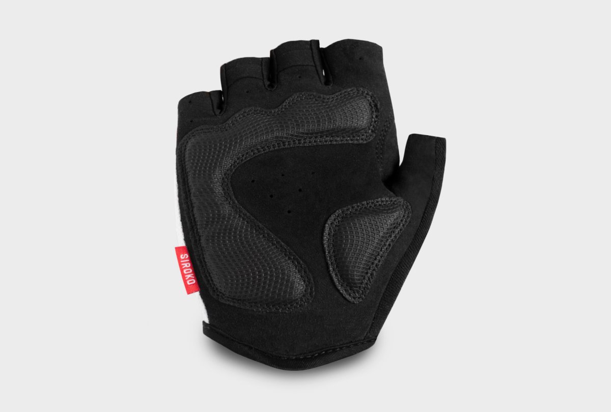Fahrradhandschuhe Siroko Aero White