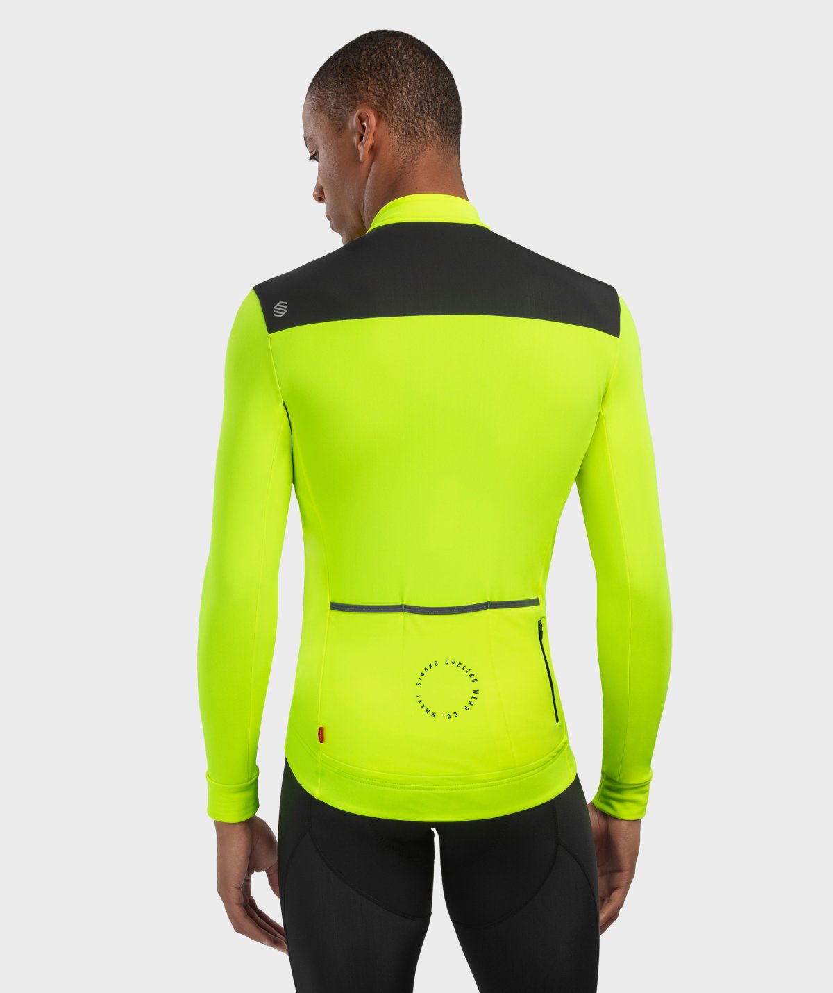 LangÃ¤rmliges Radtrikot Siroko SRX M4 Atlantis
