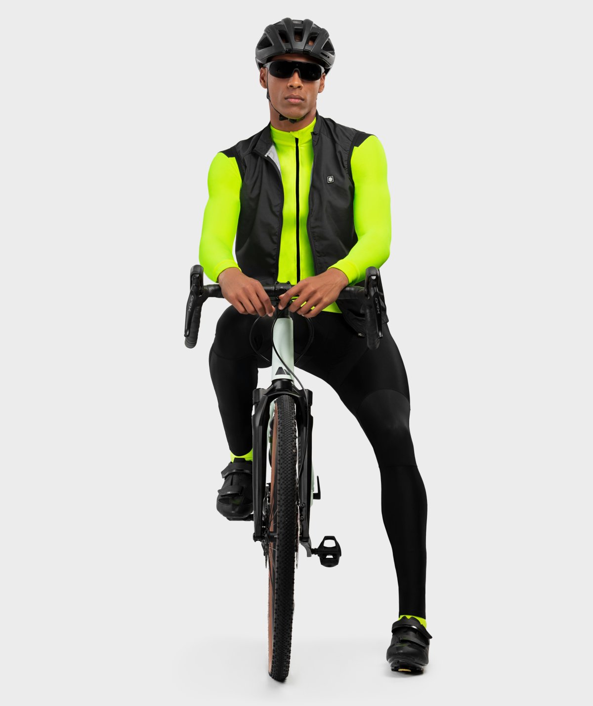 Langärmliges Radtrikot Siroko SRX M4 Atlantis