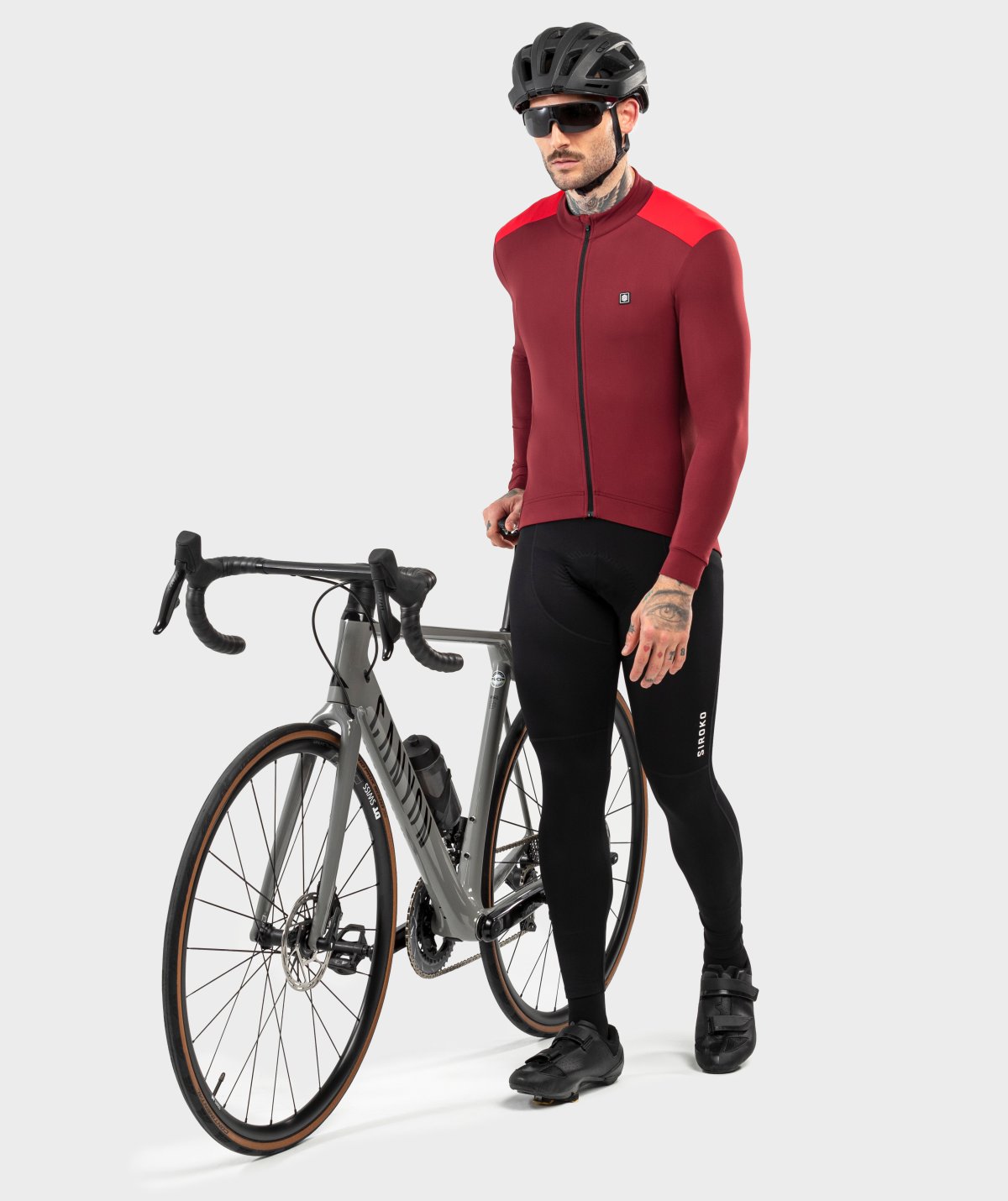 Langärmliges Radtrikot Siroko SRX M4 Echelon