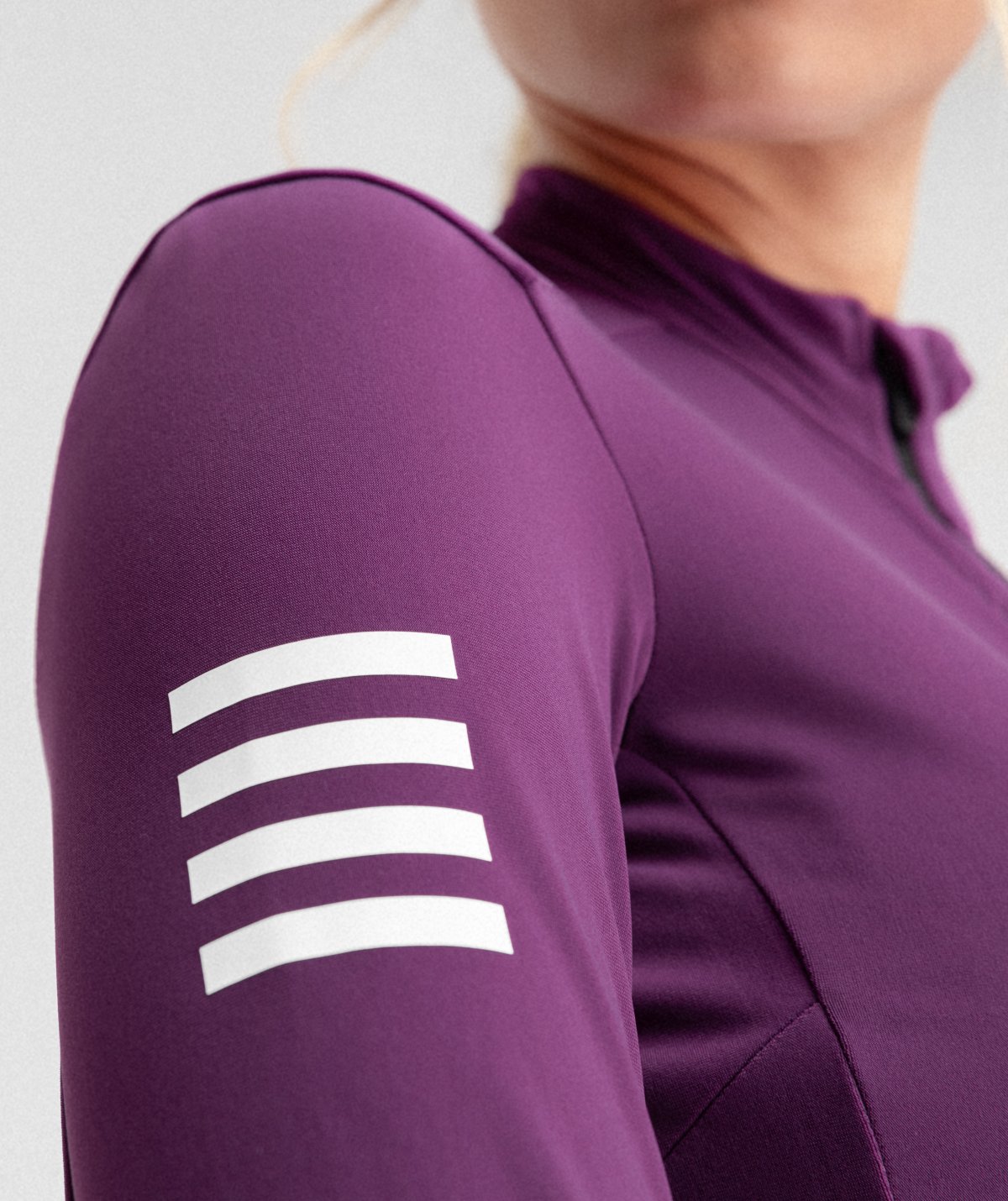LangÃ¤rmliges Radtrikot Siroko SRX M4 MÃ¼nster fÃ¼r Damen