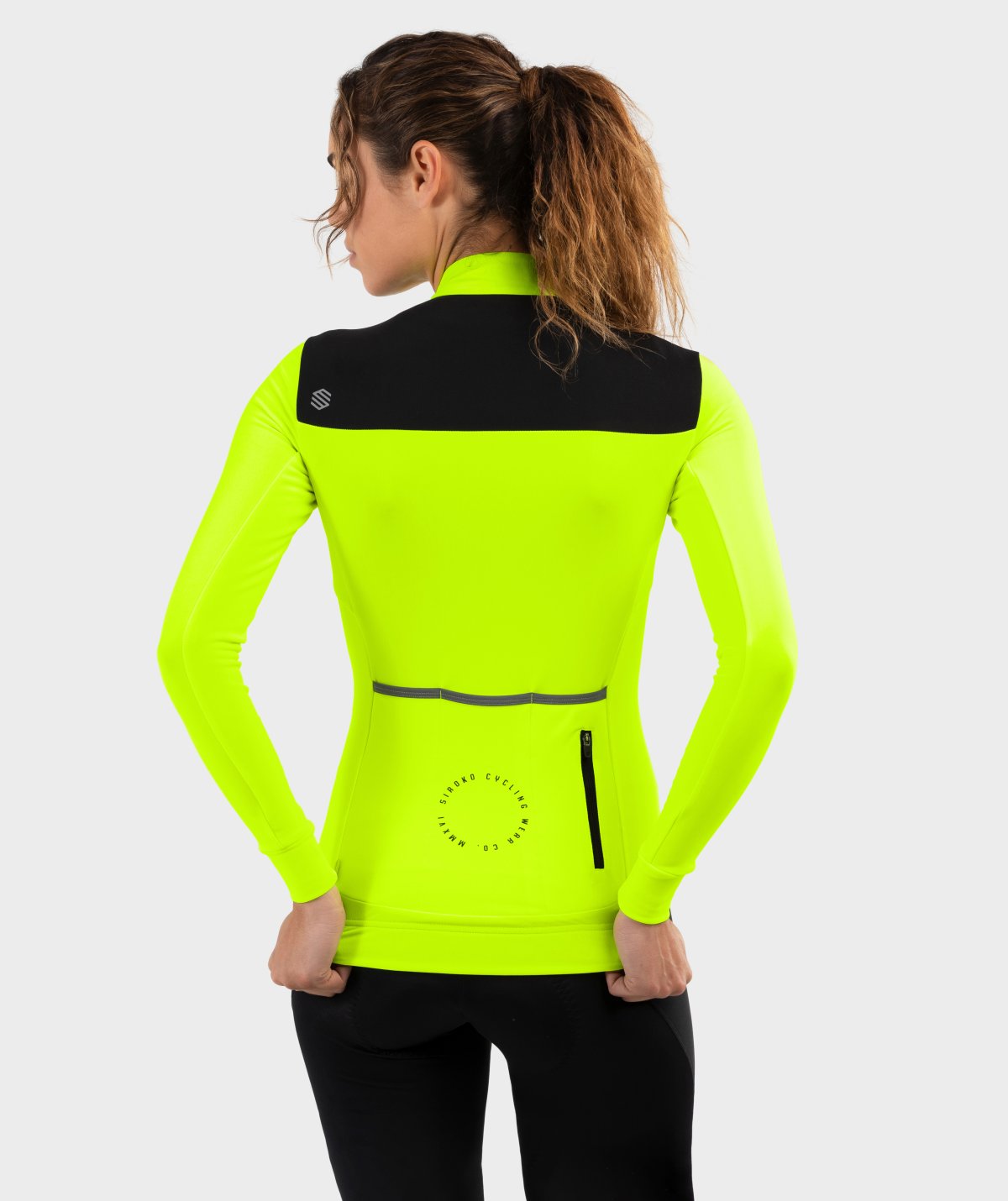 LangÃ¤rmliges Radtrikot Siroko SRX M4 PavÃ© fÃ¼r Damen