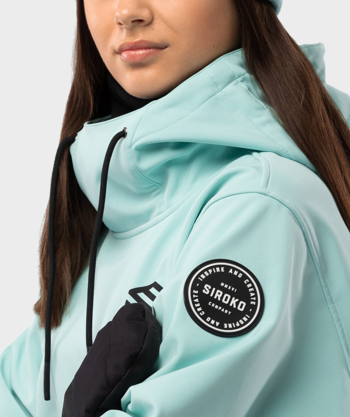 Snowboardjacke fÃ¼r Damen Siroko W1-W Iceberg