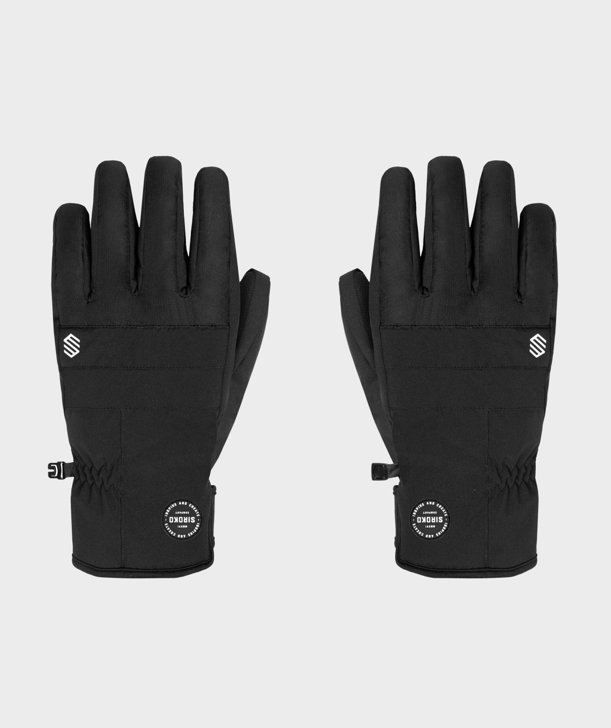 Snowboard- und Skihandschuhe Siroko VOSS Black