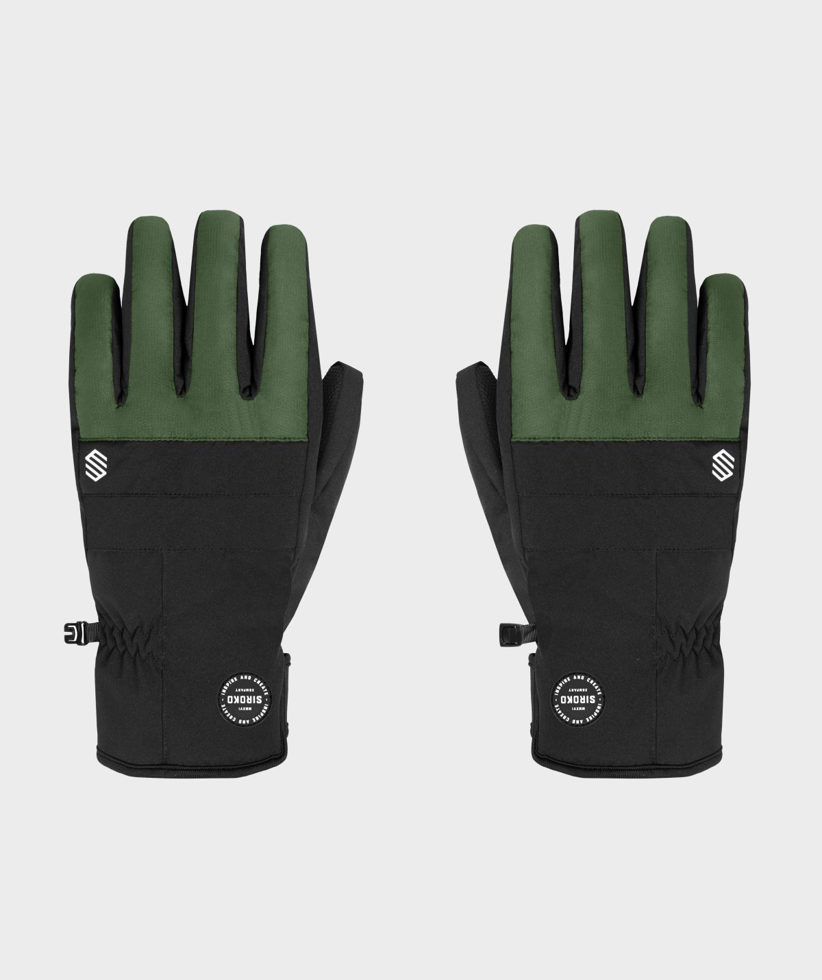 Snowboard- und Skihandschuhe Siroko Voss Green