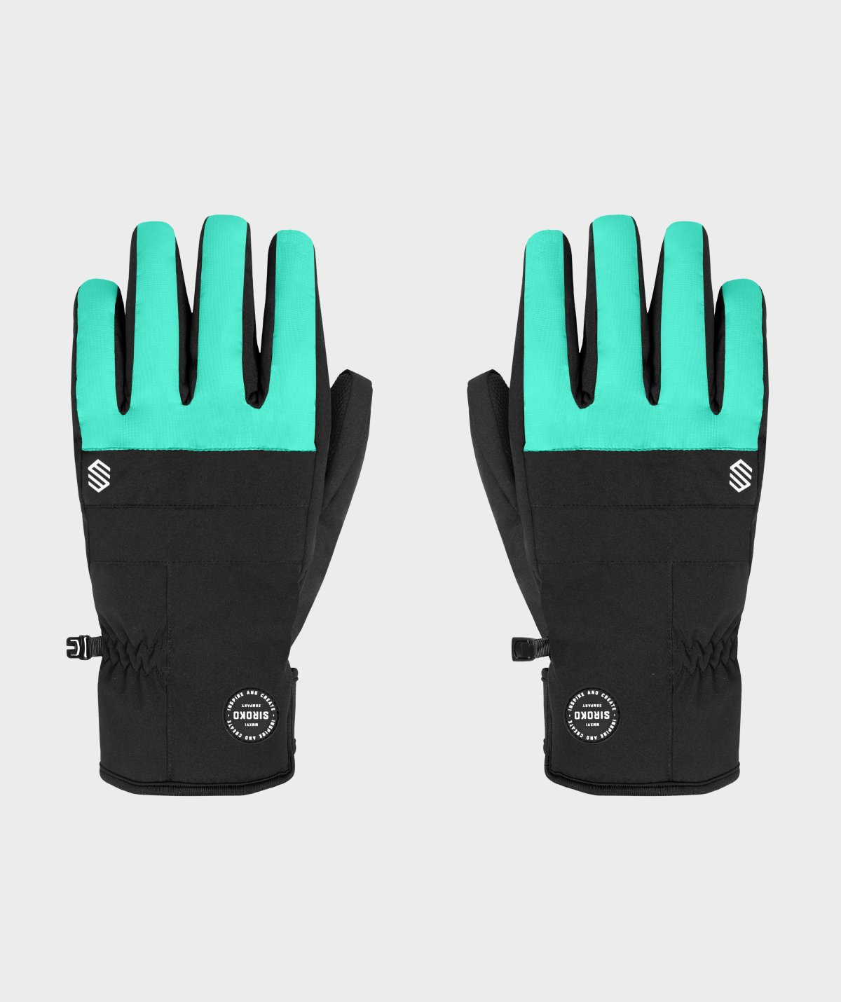 Snowboard- und Skihandschuhe Siroko VOSS Turquoise