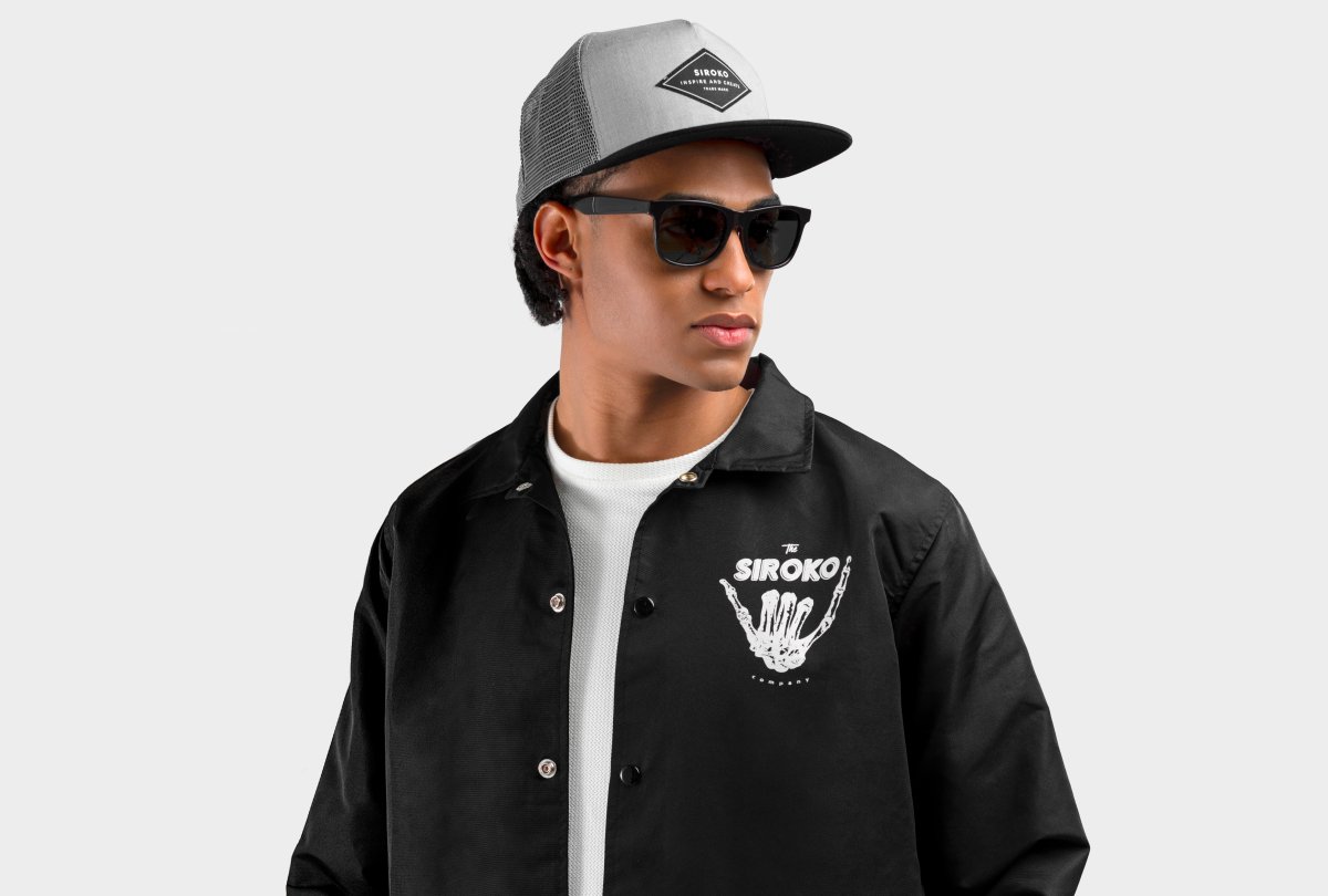 Sonnenbrille Siroko Iconic Total Black