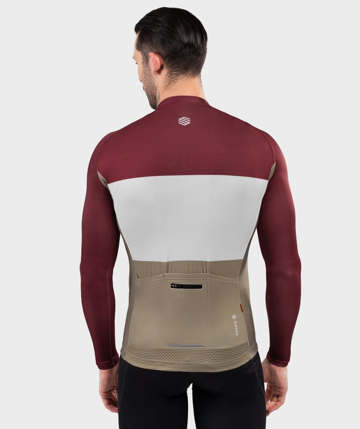 Langärmliges Radtrikot Siroko M2 Triplet
