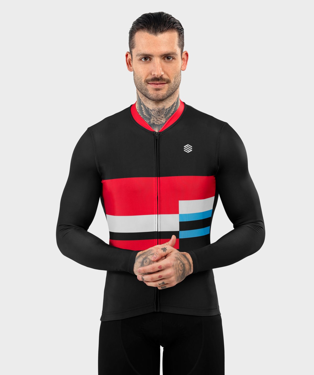 LangÃ¤rmliges Radtrikot Siroko M2 Riemst