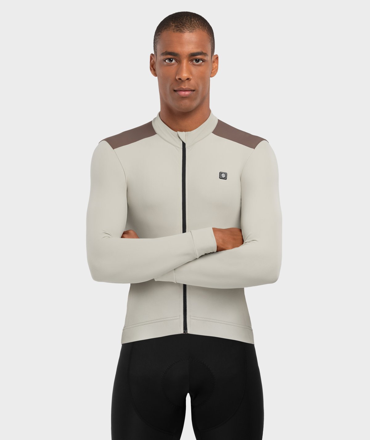 LangÃ¤rmliges Radtrikot Siroko SRX M4 Sandhill