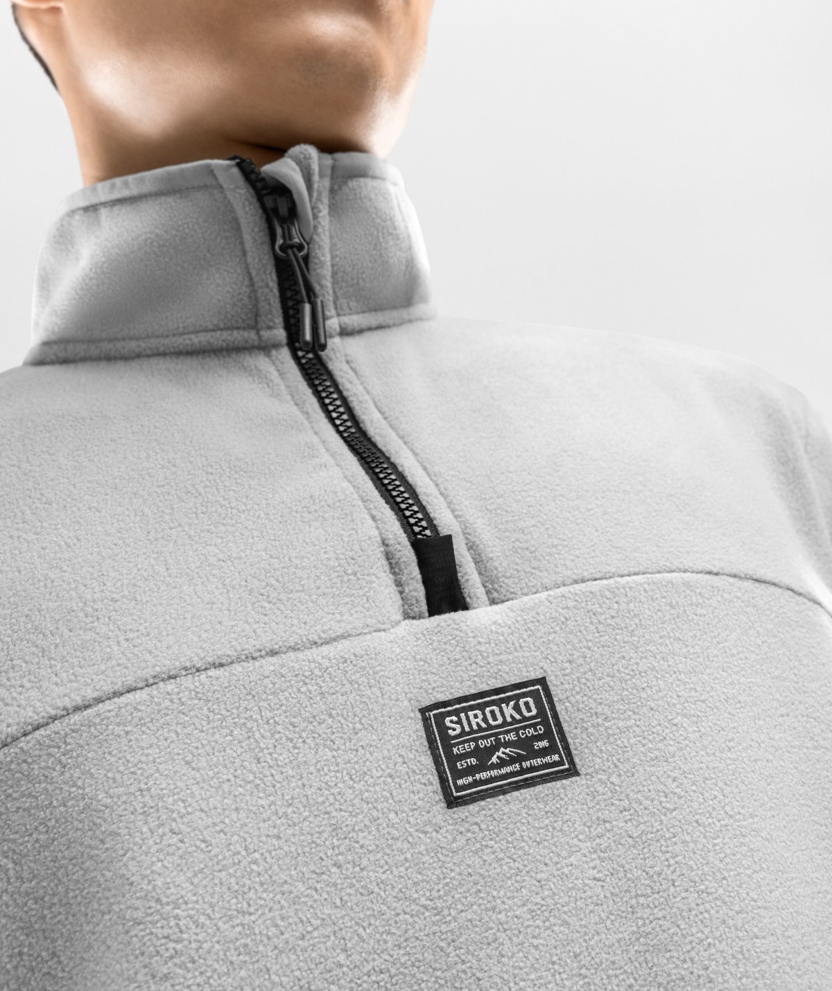 Fleecepullover Siroko Limestone
