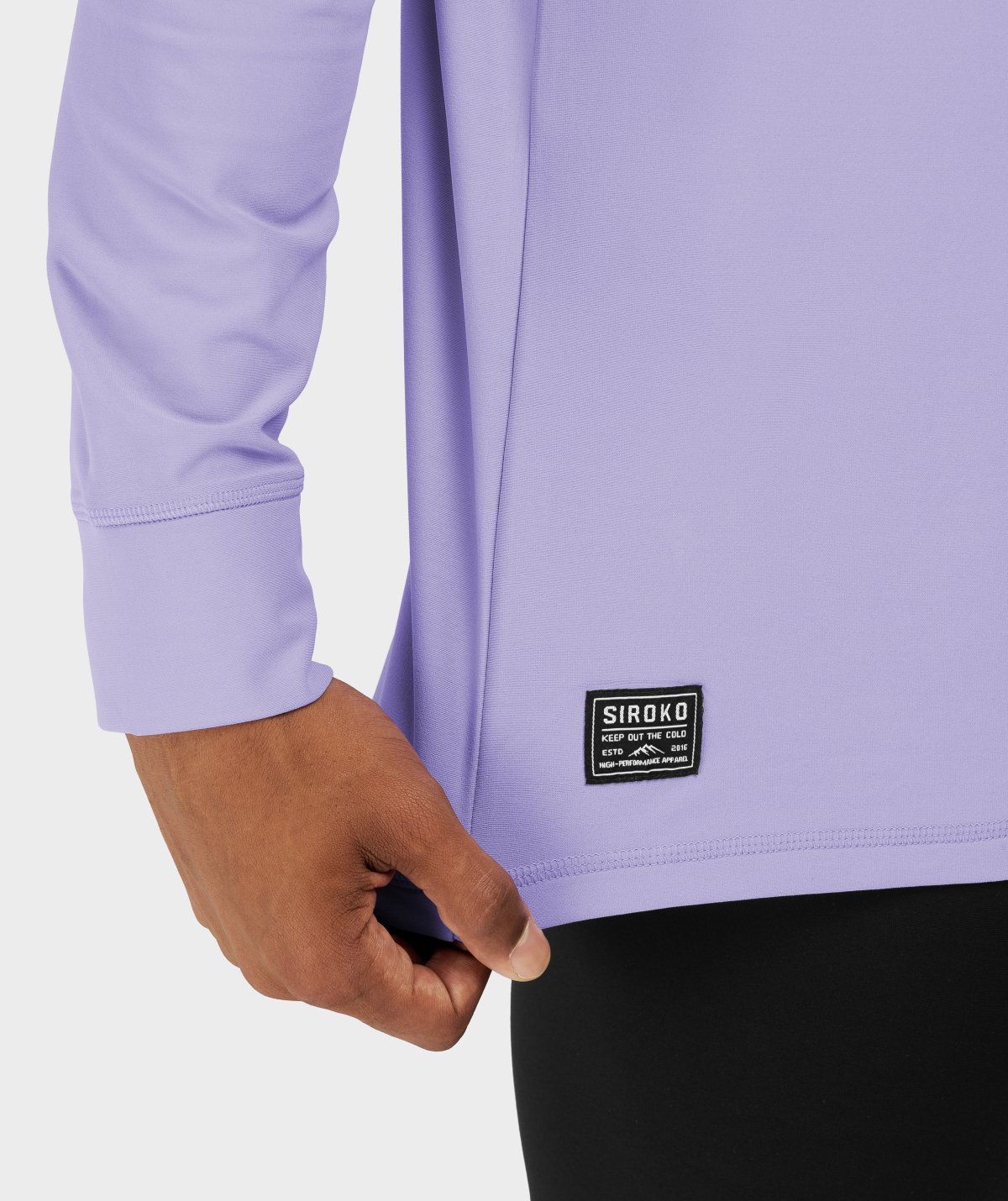 Snowboard- und Skibaselayer Siroko SLUSH Violet