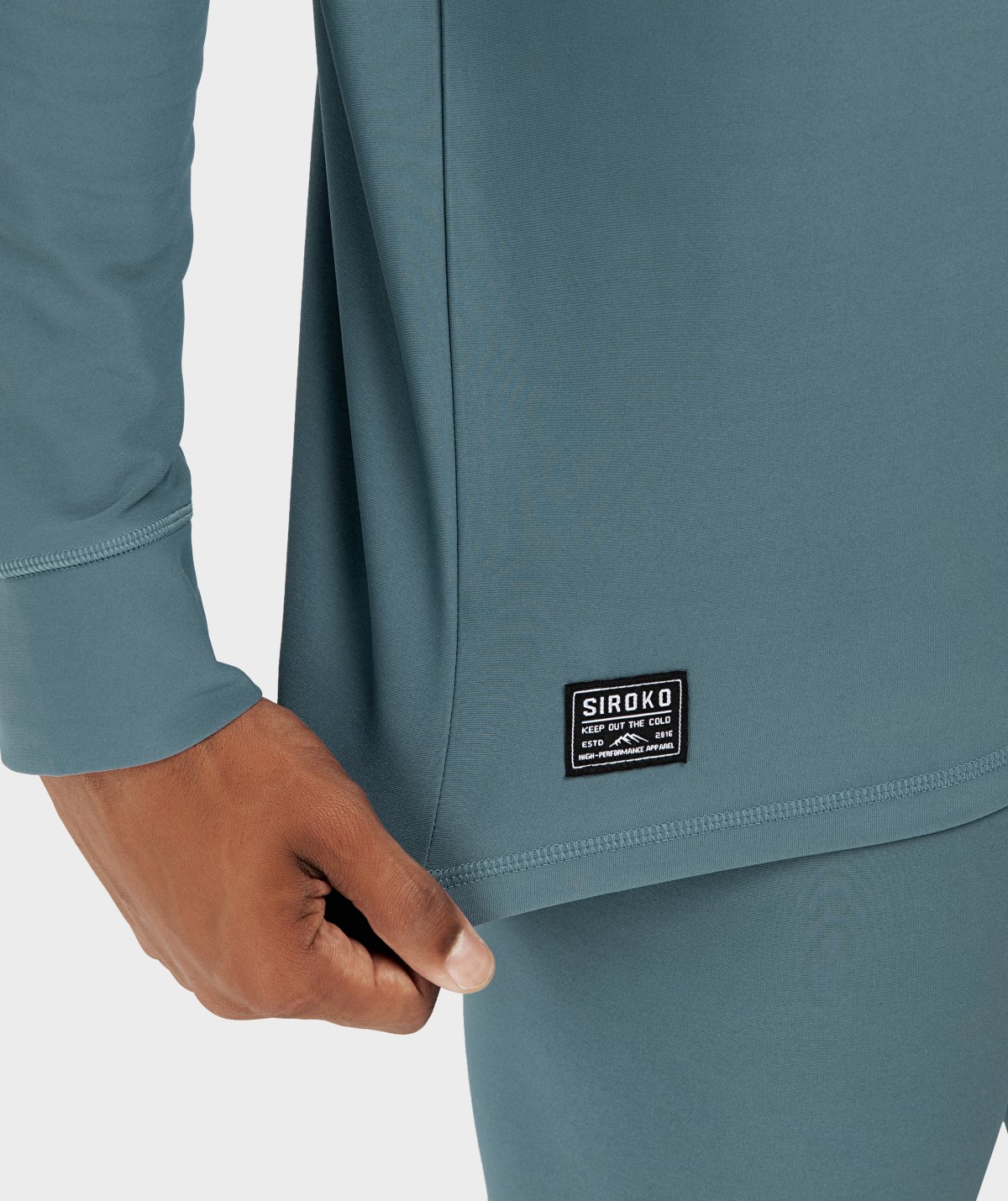 Snowboard- und Skibaselayer Siroko SLUSH Steel