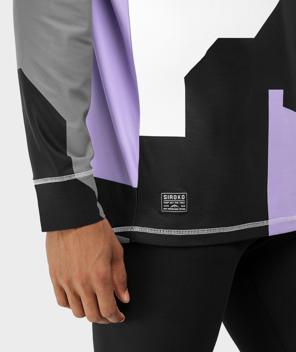 Snowboard- und Skibaselayer Siroko SLUSH Gleam