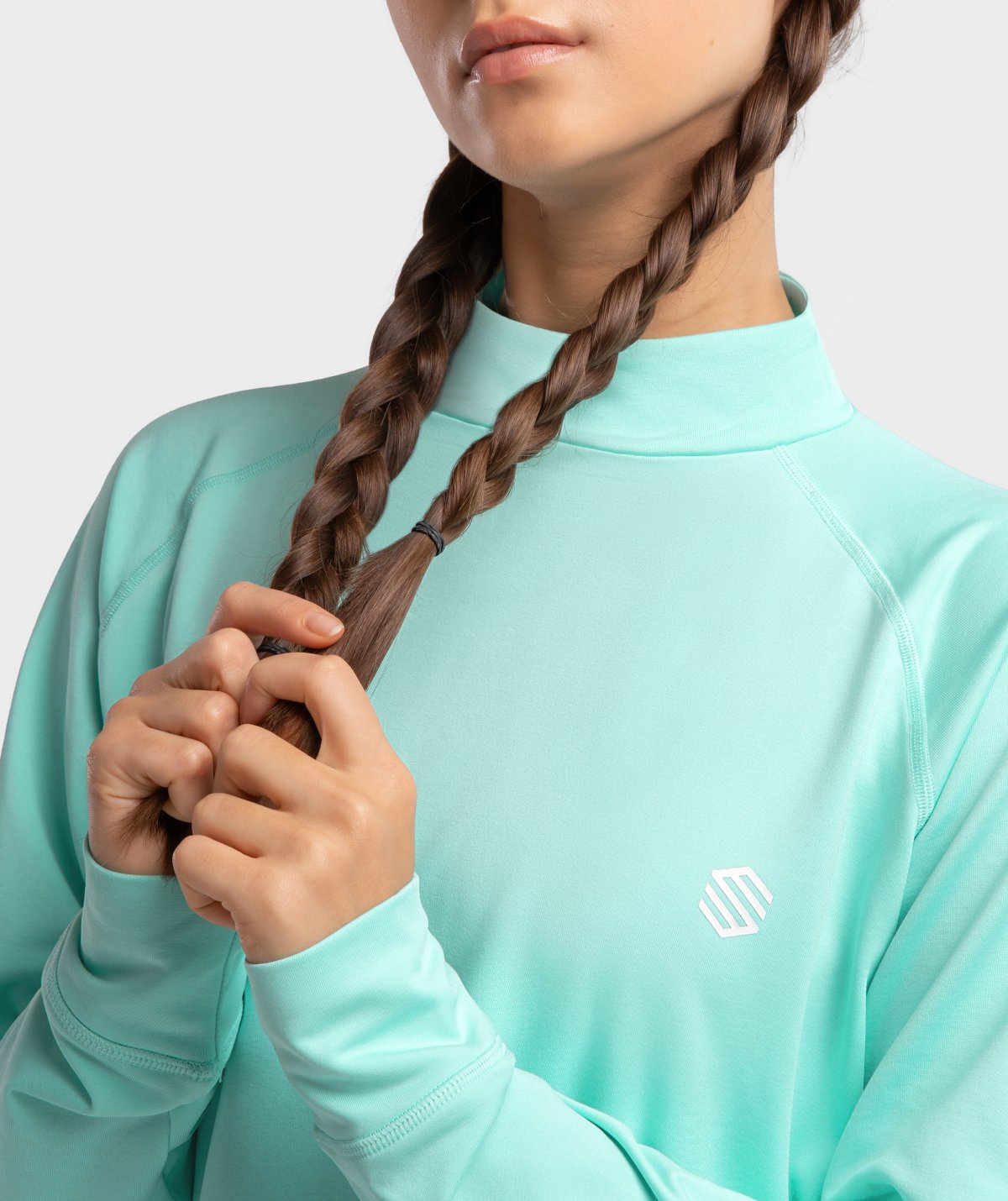 Snowboard- und Skibaselayer Siroko SLUSH-W Turquoise fÃ¼r Damen