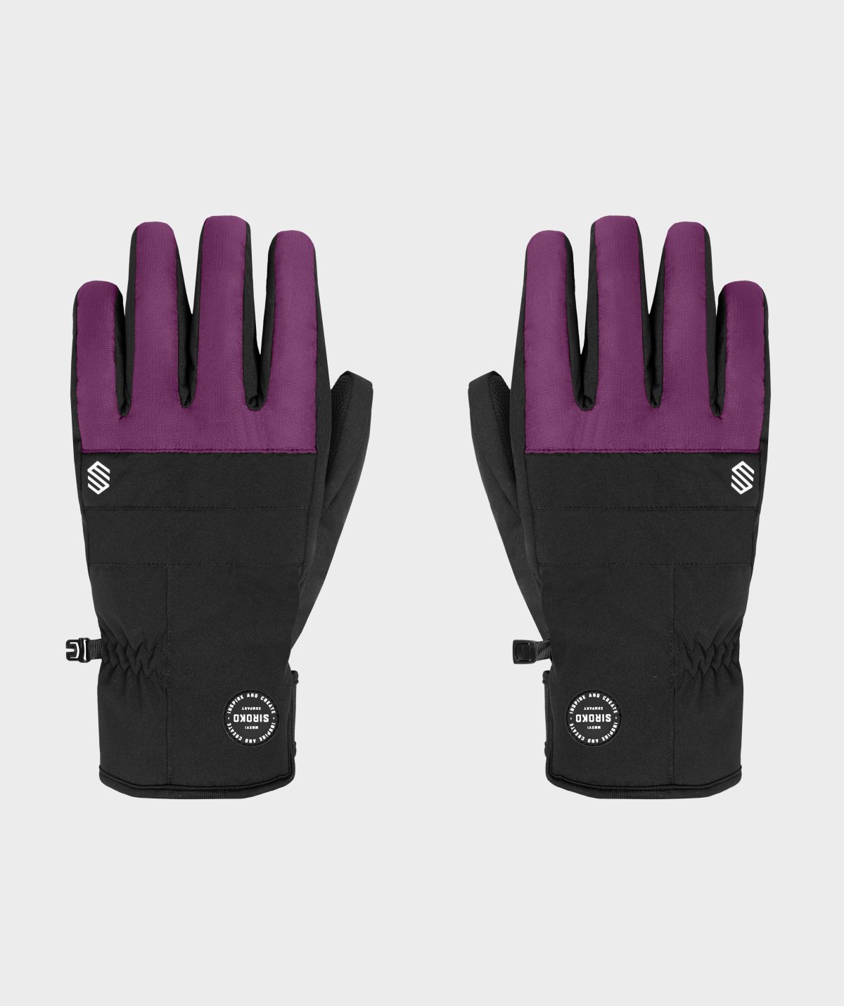 Snowboard- und Skihandschuhe Siroko Voss Grape