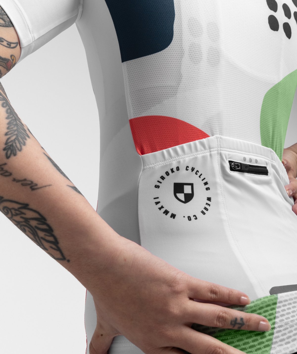 Radtrikot Siroko M2 Tulpen fÃ¼r Damen