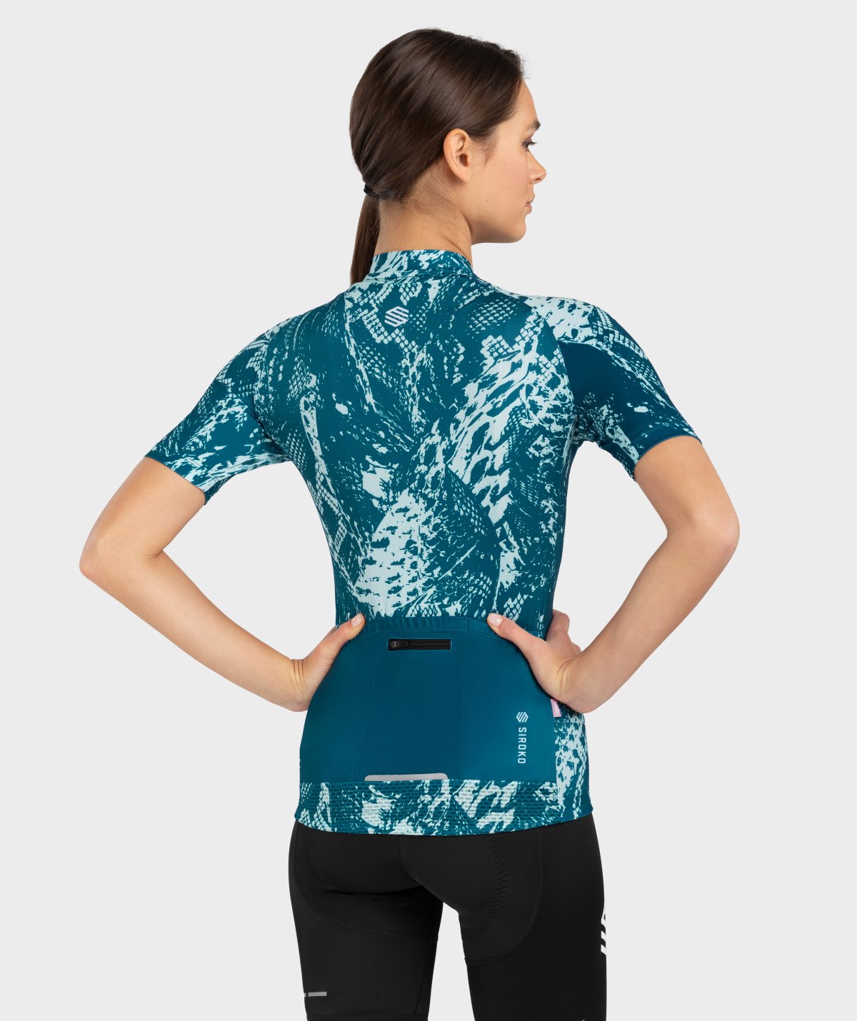 Radtrikot Siroko M2 Vermilion fÃ¼r Damen