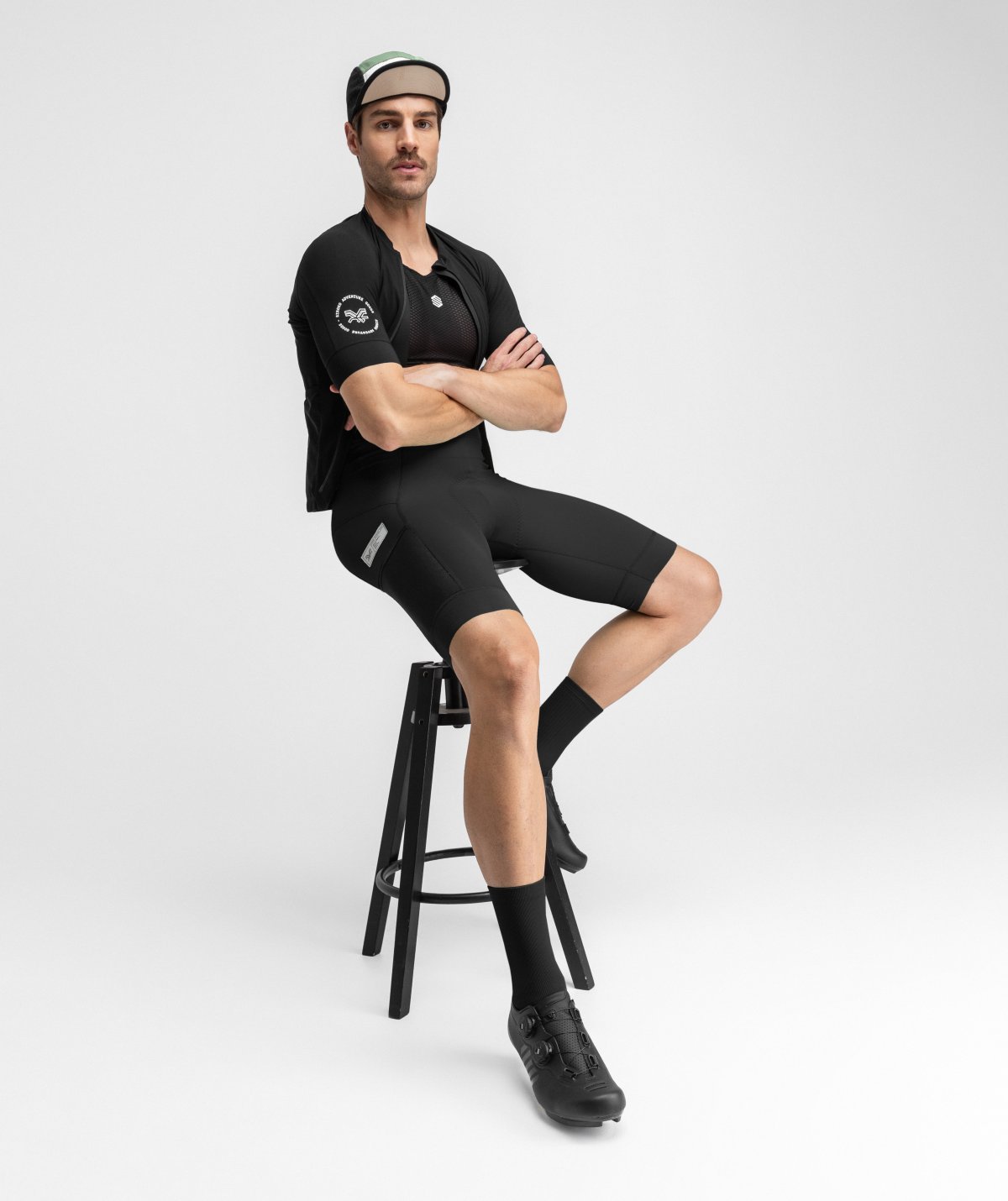 Berg Kurze Gravel-FahrradtrÃ¤gerhose Herren
