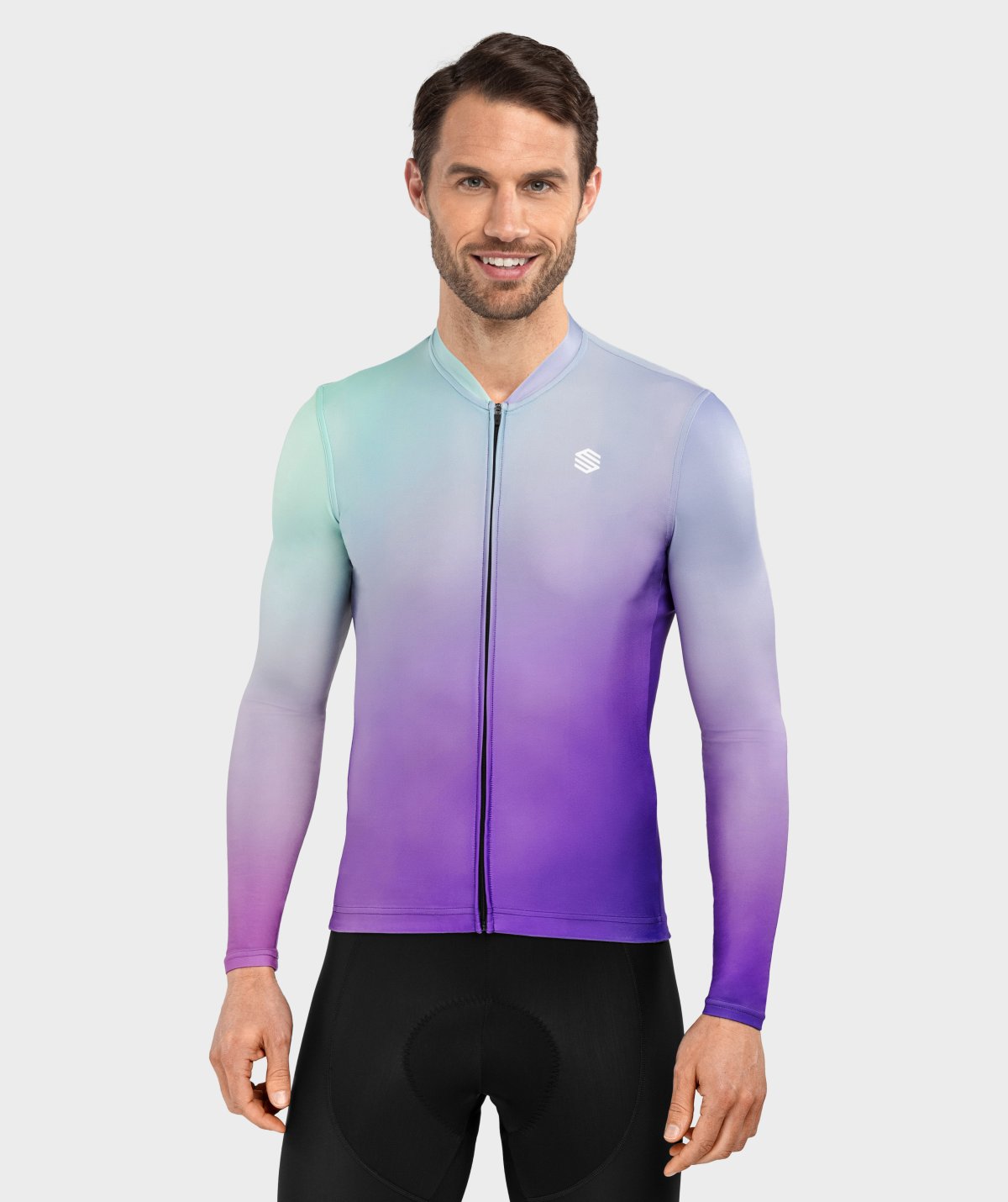 LangÃ¤rmliges Radtrikot Siroko M2 Atlas