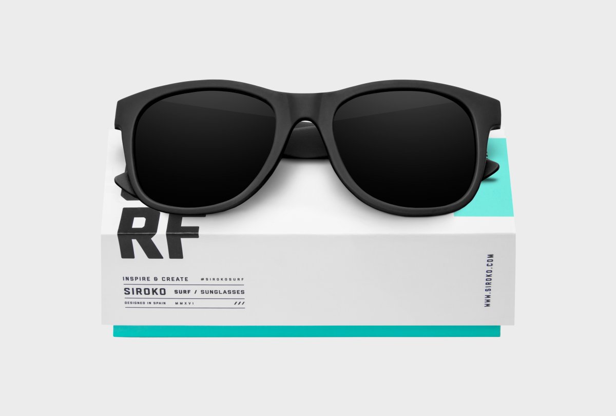 Sonnenbrille Siroko Originals Black