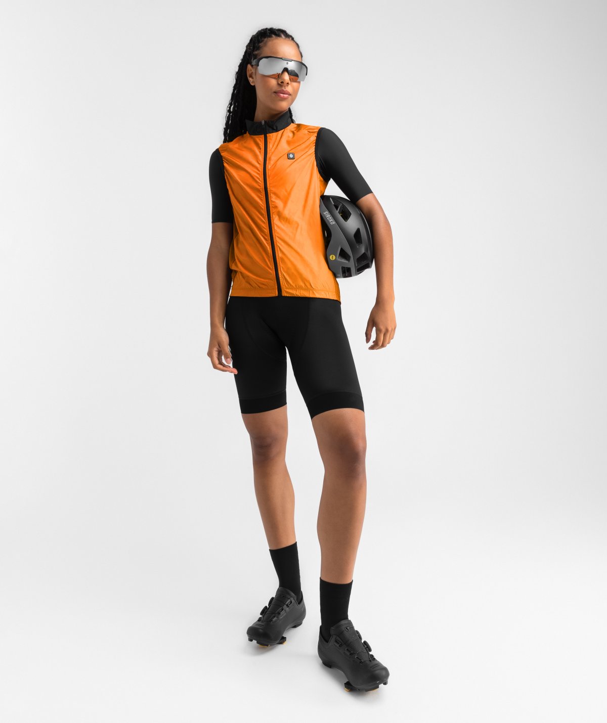Winddichte Fahrradweste Siroko V1-W Season für Damen