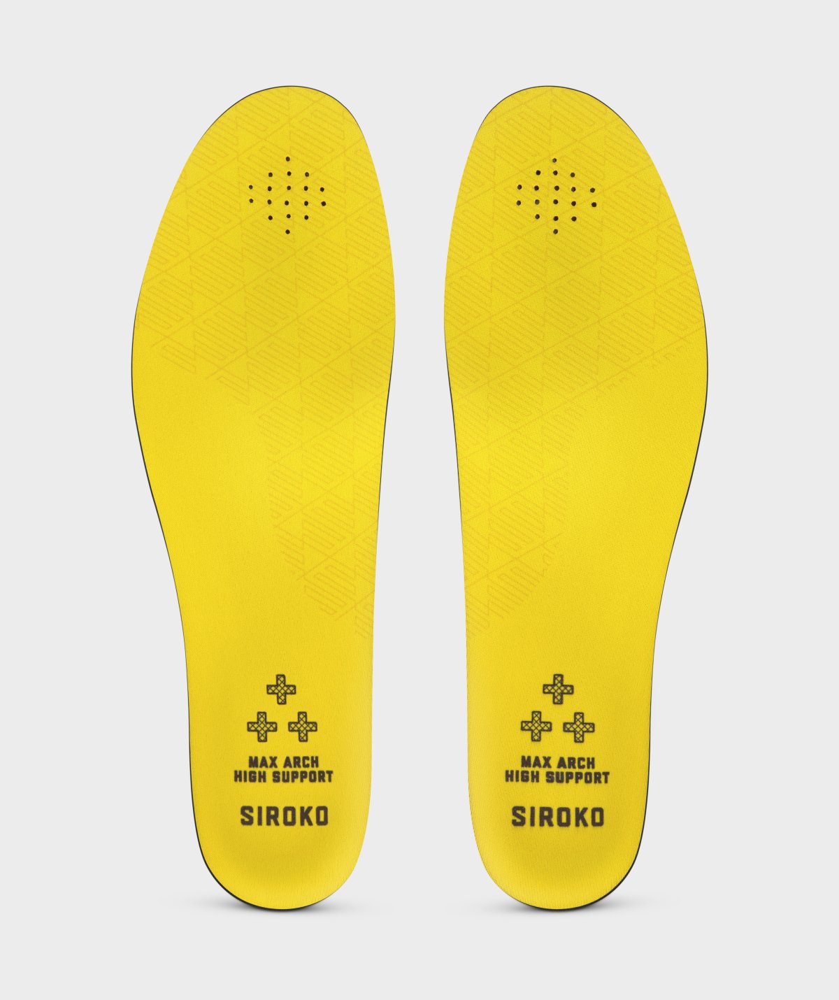 Fahrrad-Einlegesohlen Siroko Grip Yellow