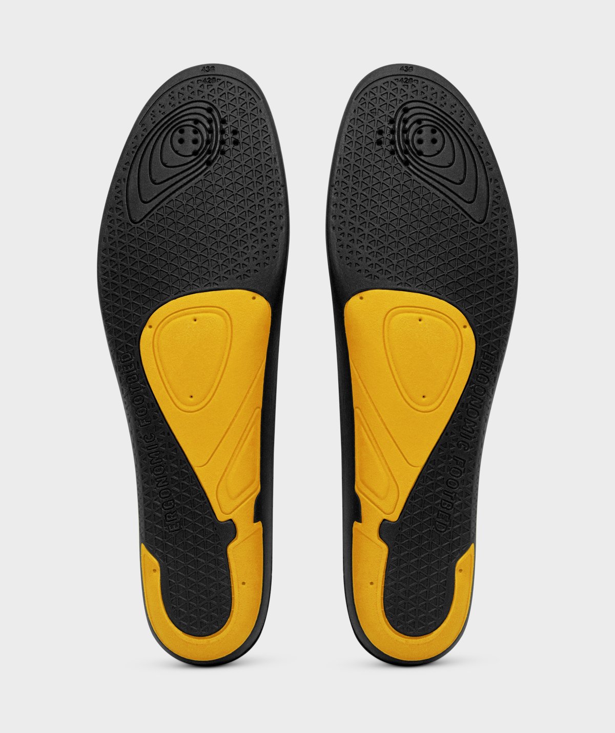 Fahrrad-Einlegesohlen Siroko Grip Yellow