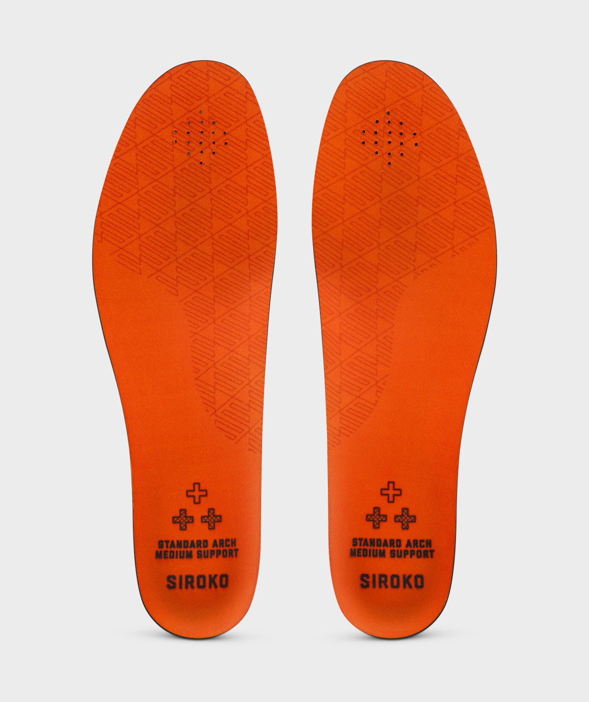 Fahrrad-Einlegesohlen Siroko Grip Orange