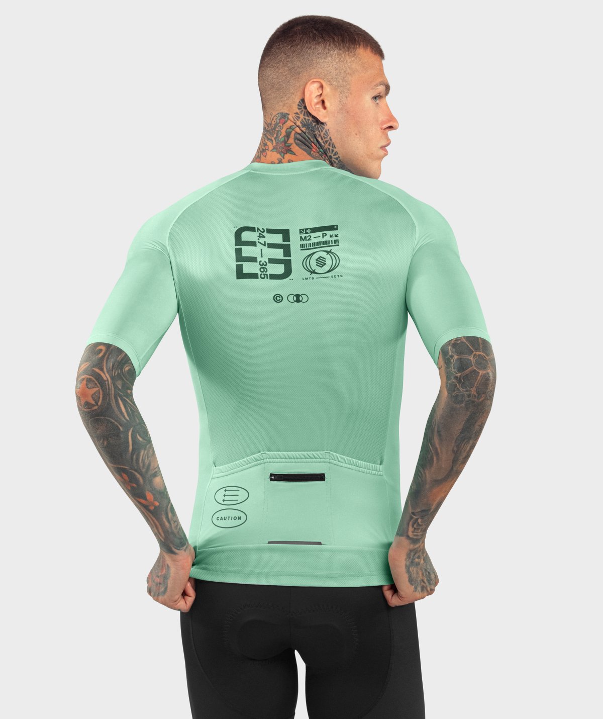 Biologisch abbaubares Radtrikot Siroko Nomad Slalom