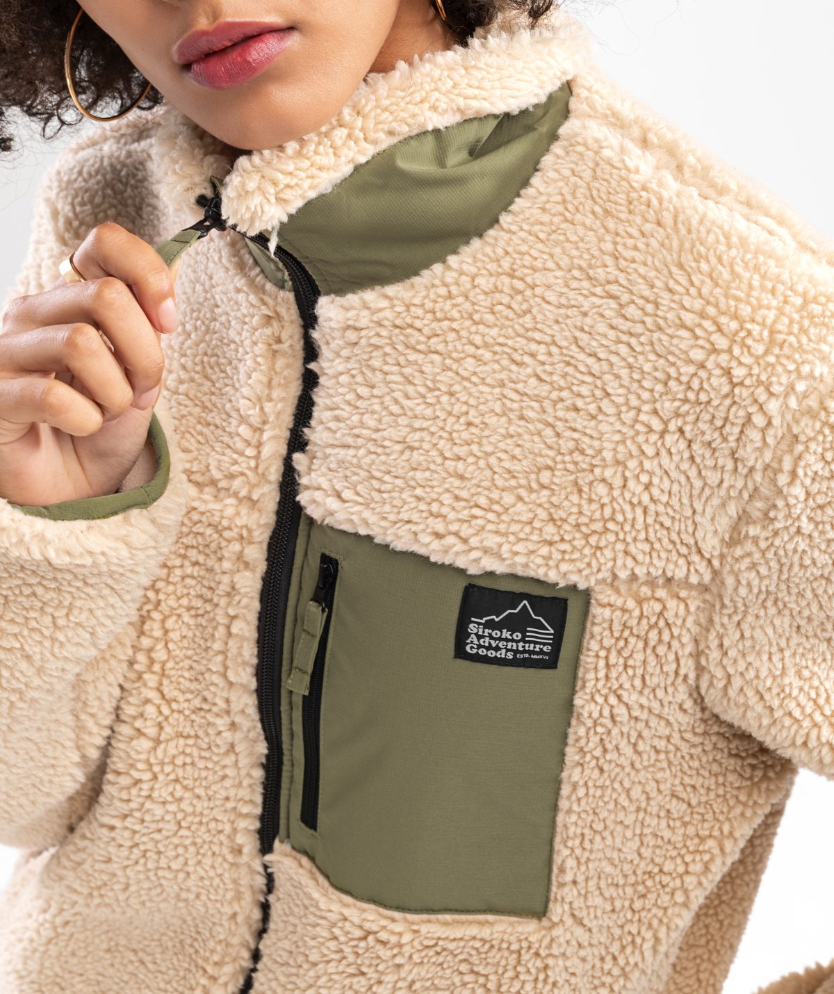 Sherpajacke Siroko Walnut-W fÃ¼r Damen