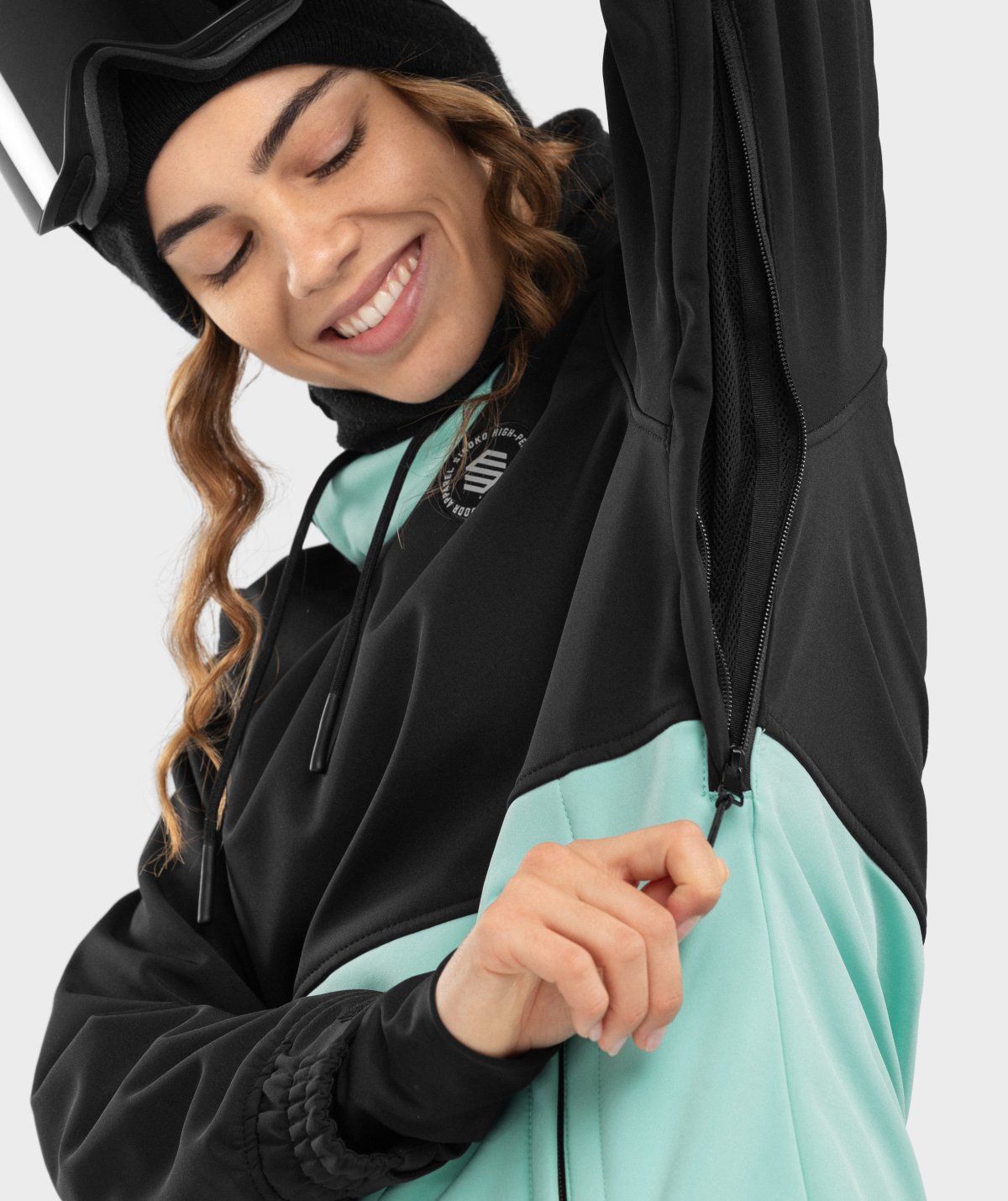 Snowboardjacke fÃ¼r Damen Siroko W1-W Crystal