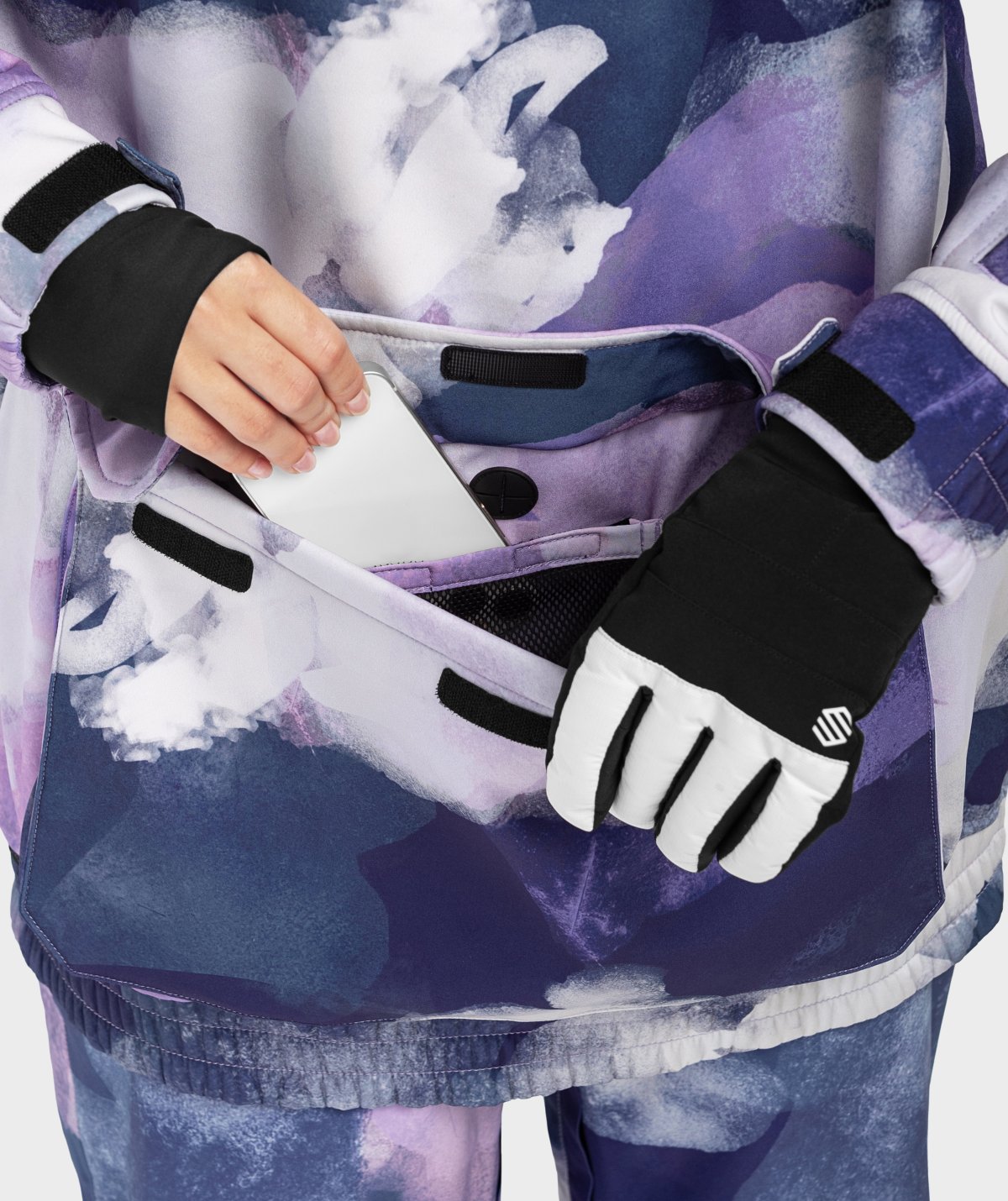 Snowboardjacke fÃ¼r Damen Siroko W3-W Cloudmont