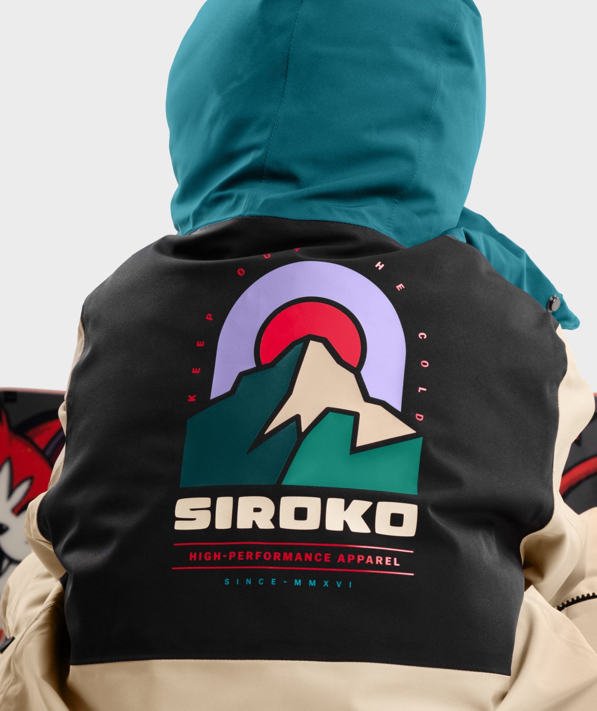Snowboardjacke fÃ¼r Jungen Siroko KW1 Vista