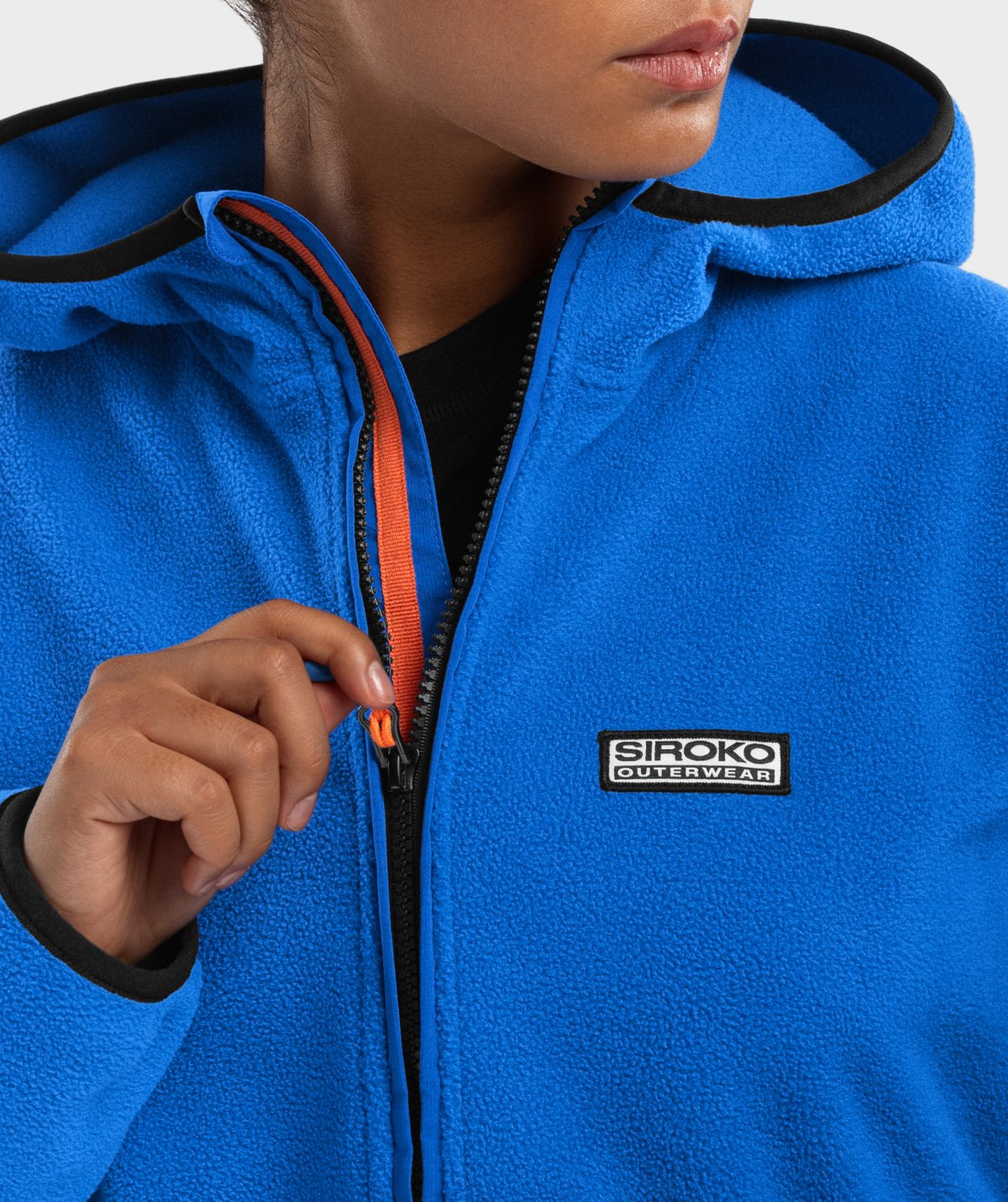 Fleece-Hoodie fÃ¼r Damen Siroko Montreux-W