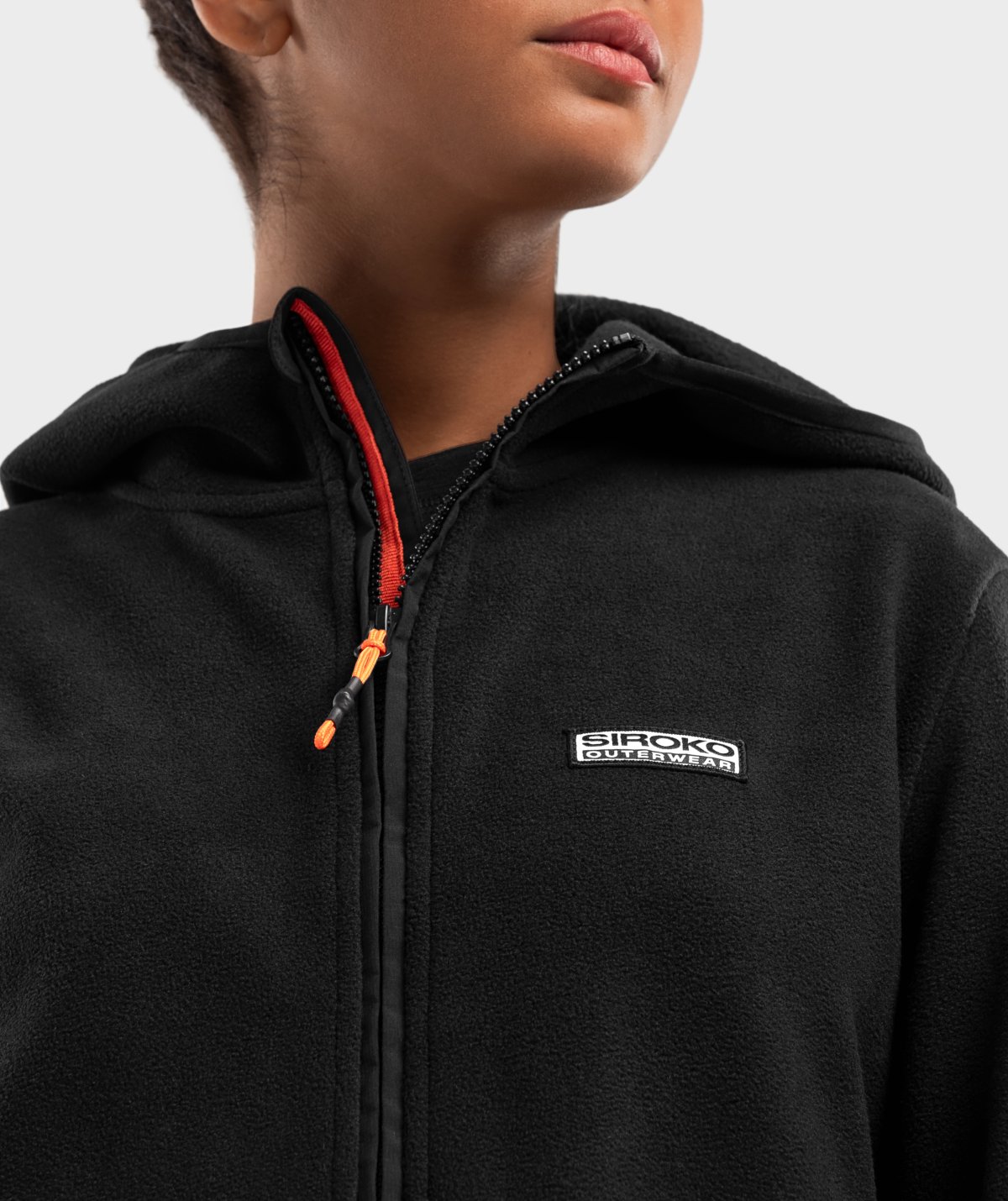 Fleece-Hoodie fÃ¼r Damen Siroko Avoriaz-W