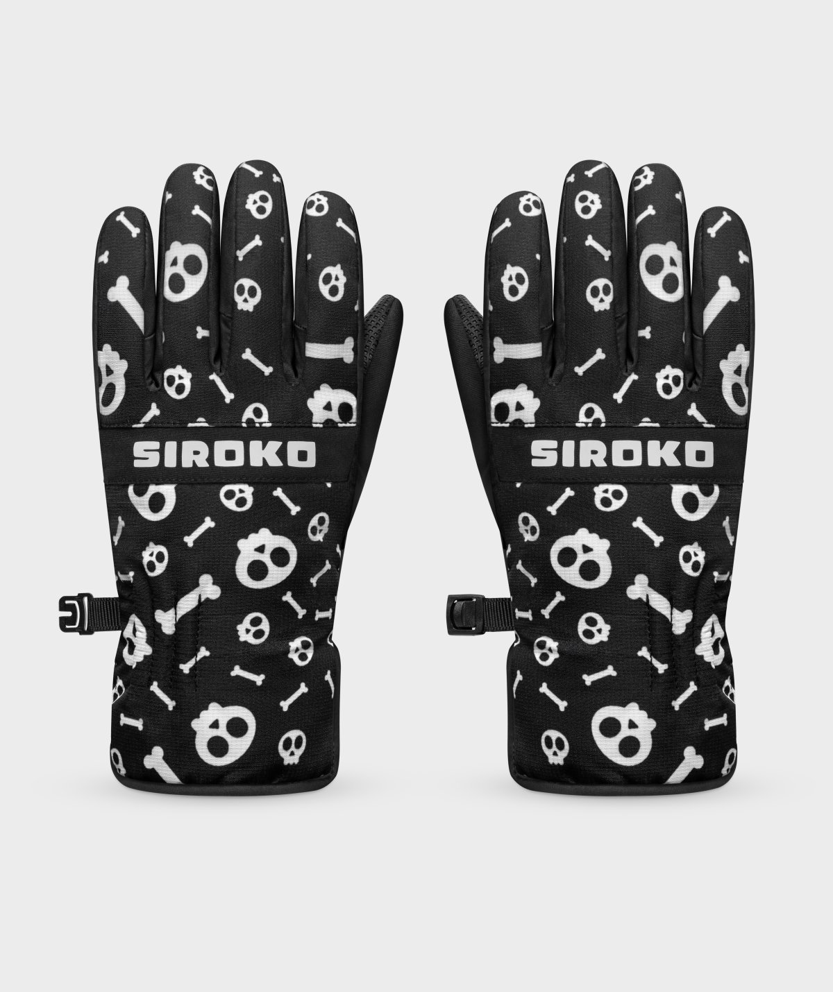 Ski- und Snowboardhandschuhe fÃ¼r Kinder Siroko Skull