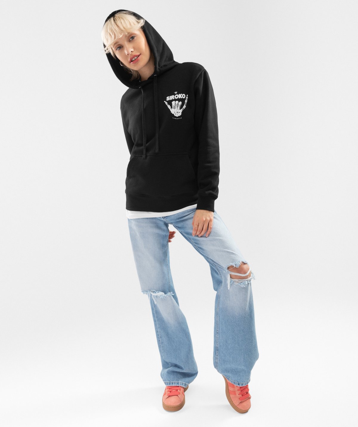 Kapuzenpullover fÃ¼r Damen Siroko Vibes-W