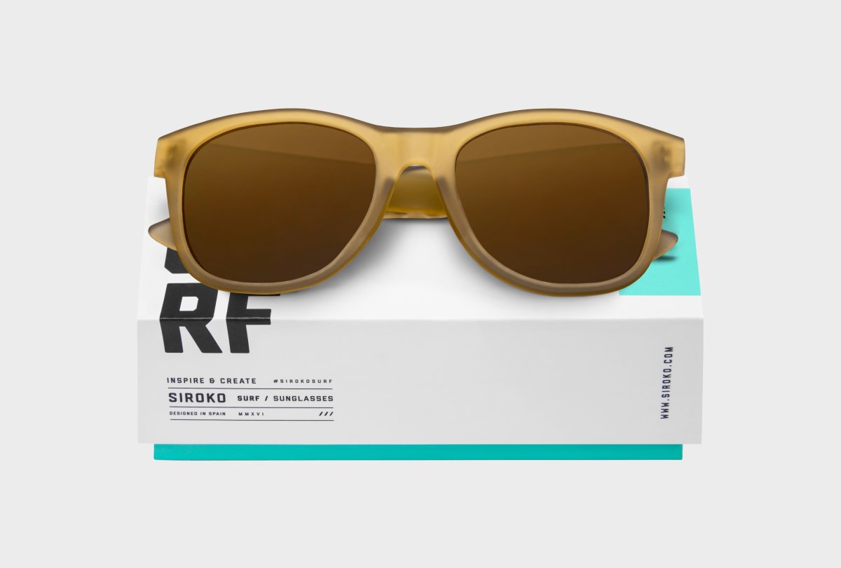Sonnenbrille Siroko Originals Camel