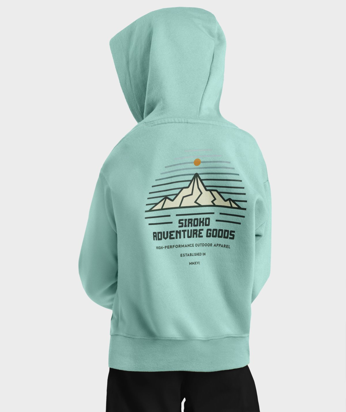 Kapuzenpullover für Jungen Siroko Camp