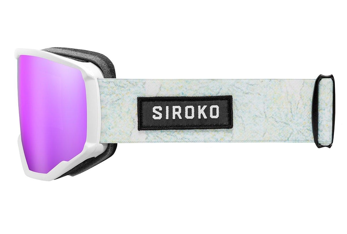 Snowboard und Skibrillen Siroko G1 MÃ©ribel