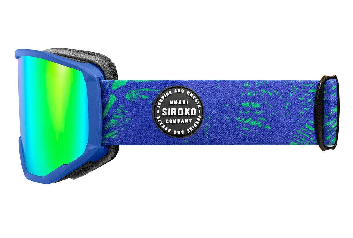 Snowboard und Skibrillen Siroko G1 Zermatt