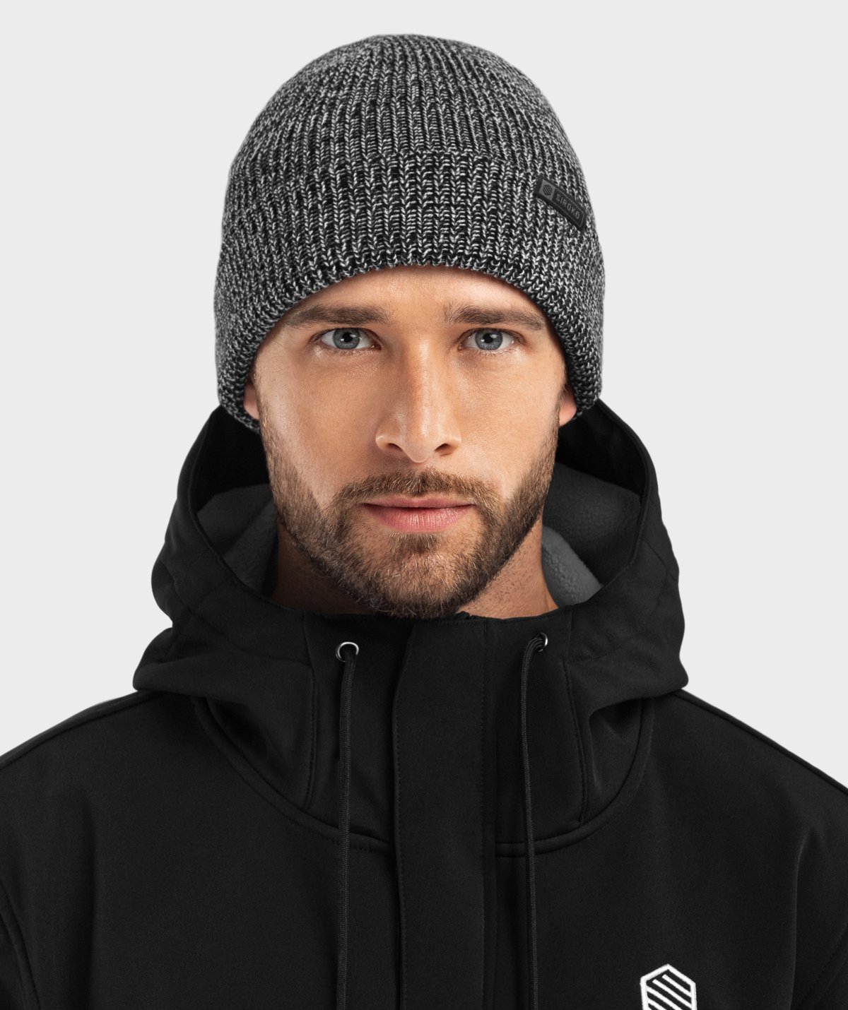 Winterbeanie Siroko Onyx