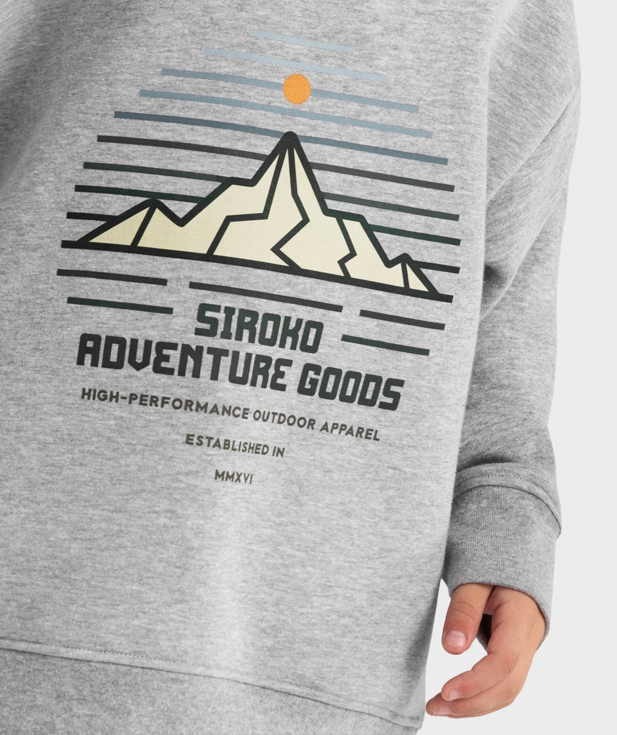 Sweatshirt fÃ¼r Jungen Siroko Progress
