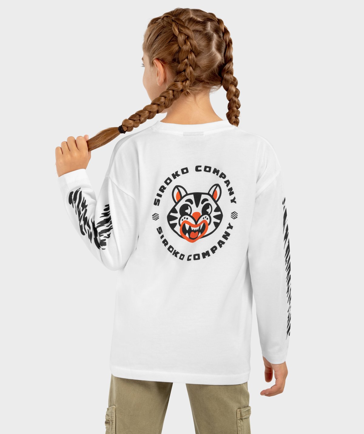 LangÃ¤rmeliges T-Shirt fÃ¼r MÃ¤dchen Siroko Jaguar-G