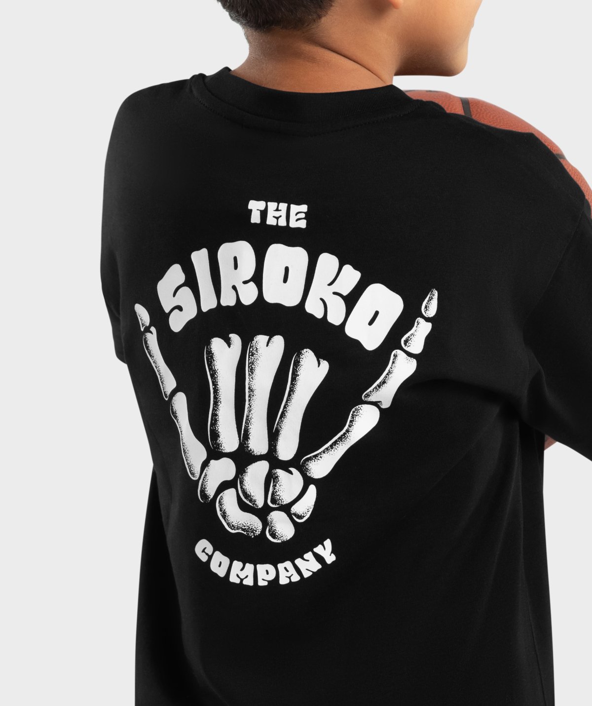 Kurzarmeliges T-Shirt fÃ¼r Jungen Siroko Skeleton