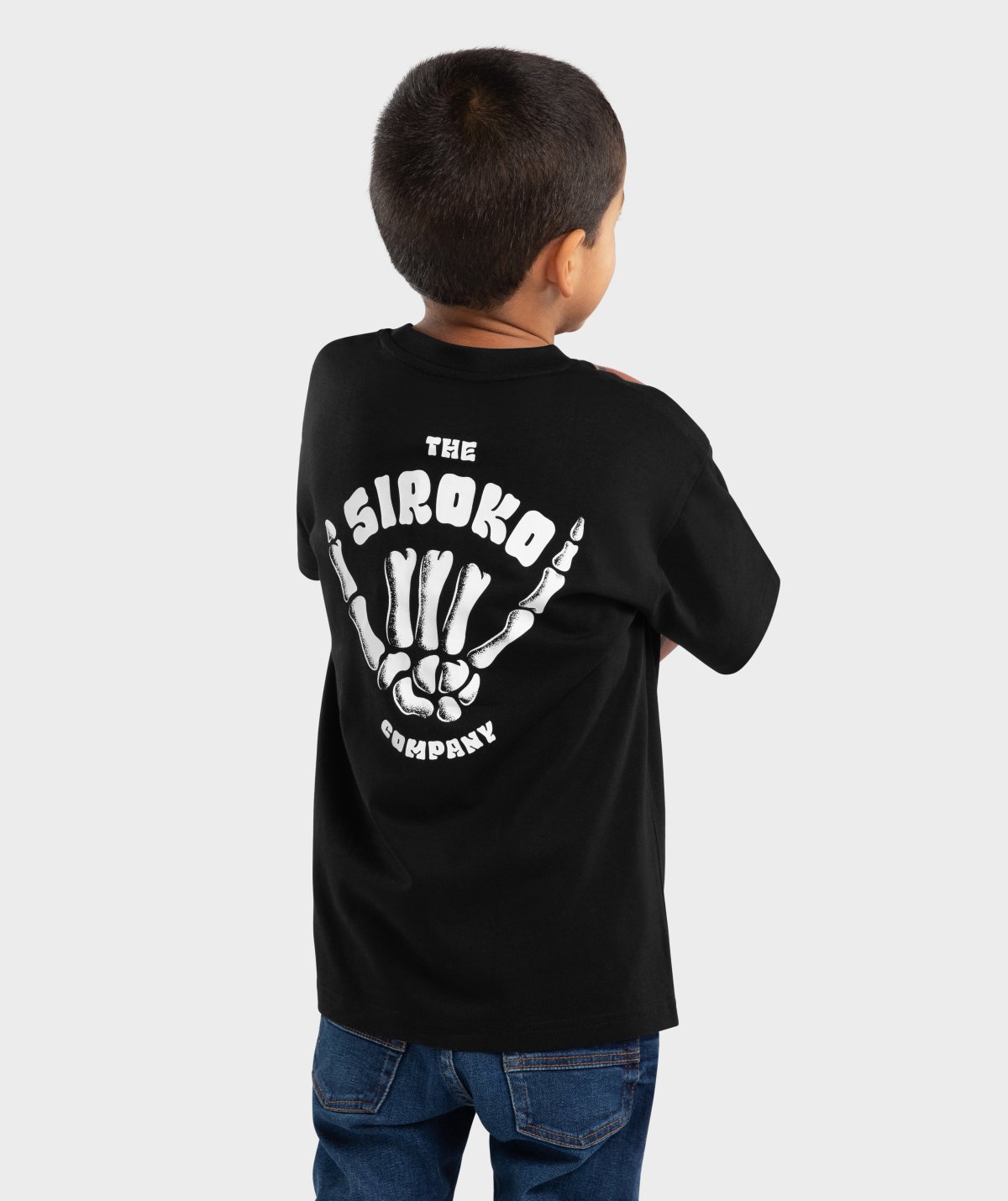 Kurzarmeliges T-Shirt fÃ¼r Jungen Siroko Skeleton