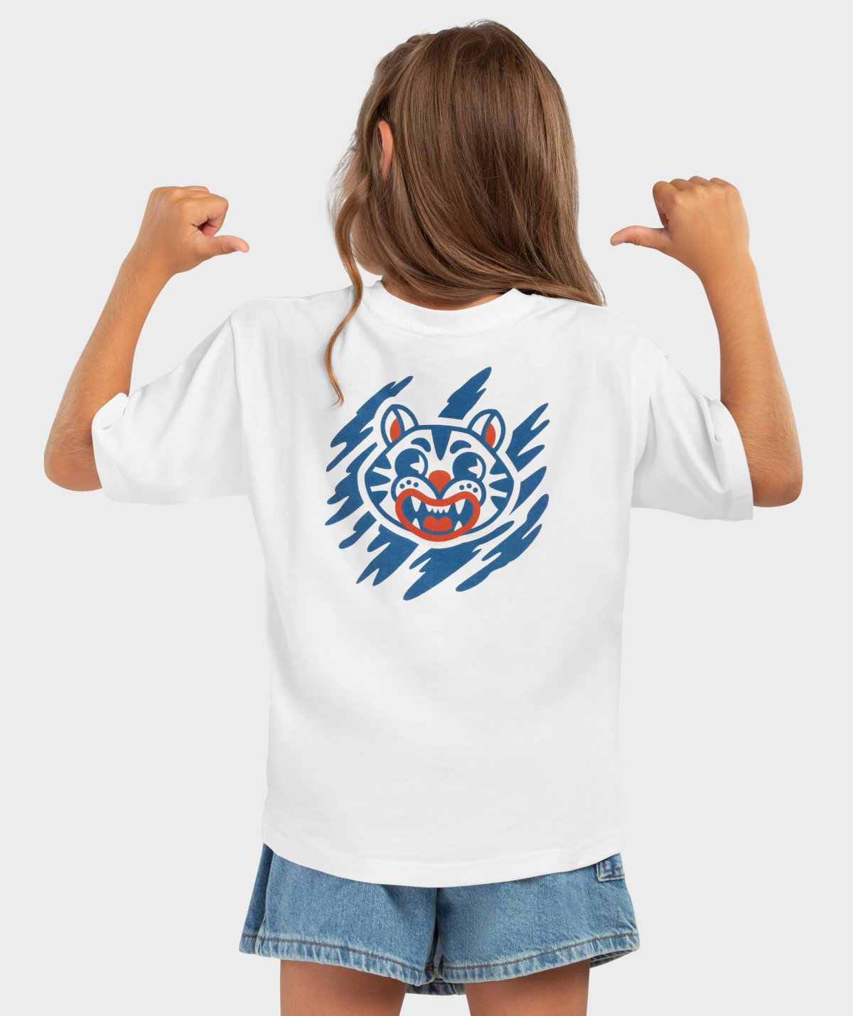 Kurzarmeliges T-Shirt fÃ¼r MÃ¤dchen Siroko Kitty-G