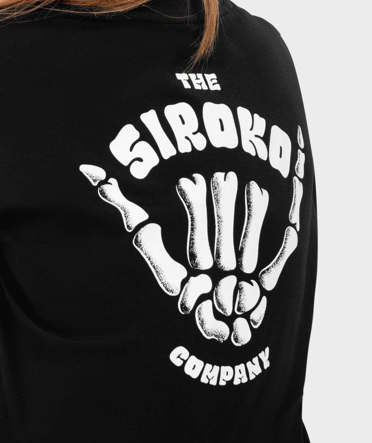 Kurzarmeliges T-Shirt fÃ¼r MÃ¤dchen Siroko Skeleton-G