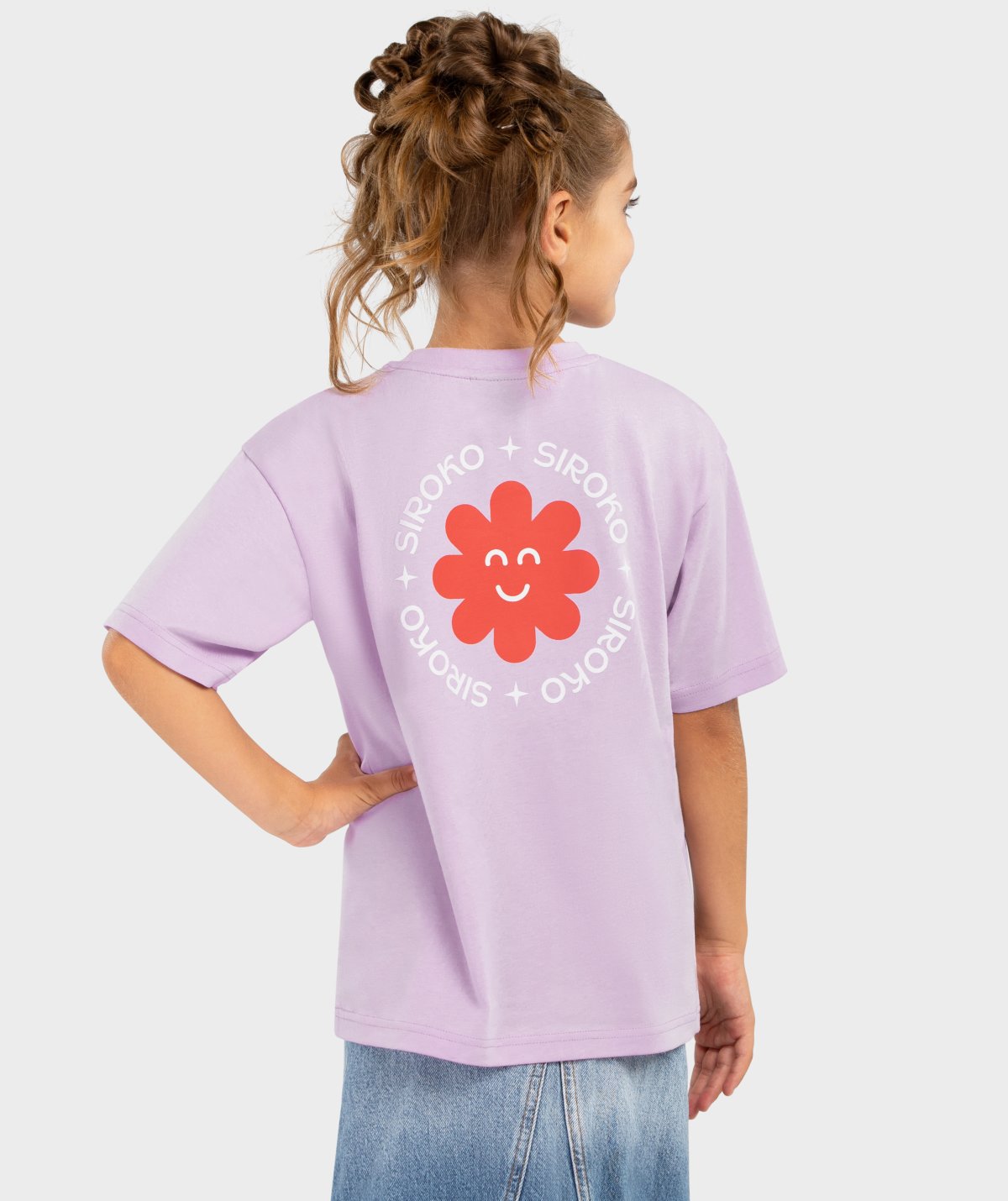 Kurzarmeliges T-Shirt fÃ¼r MÃ¤dchen Siroko Lully-G